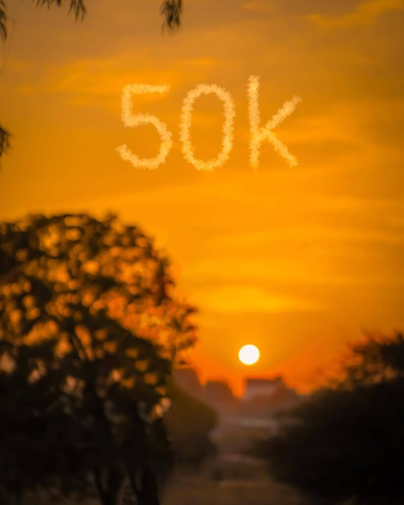 picsart 50k followers background