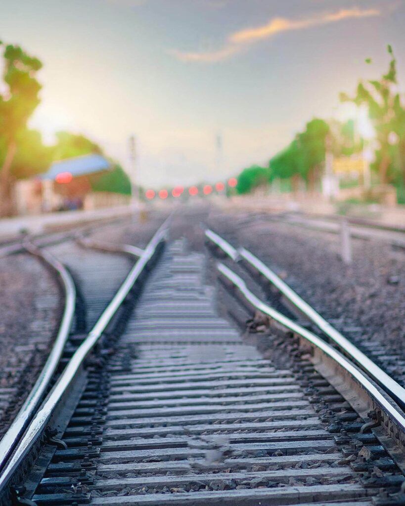 picsart train track background hd 1