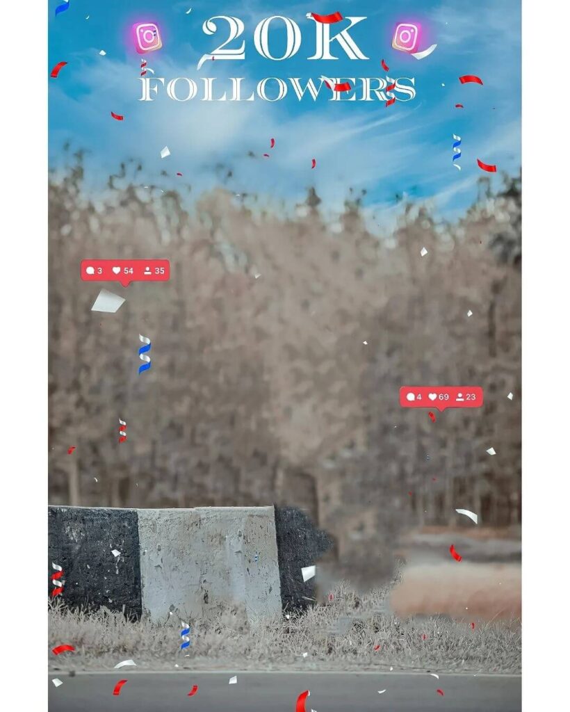 20k followers instagram cb background hd