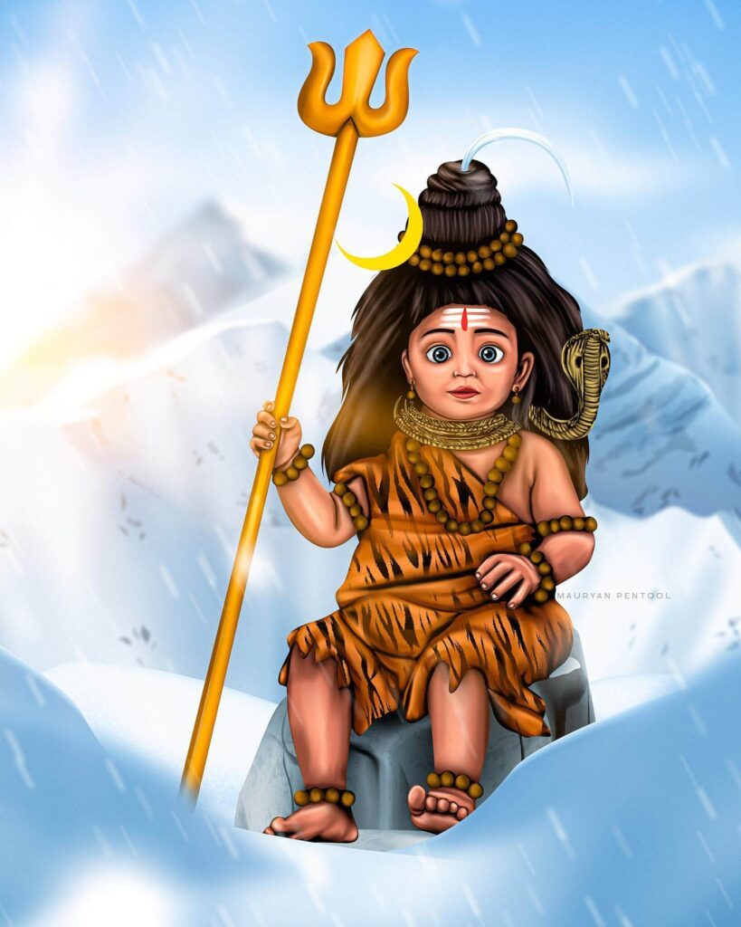 HD Mahadev Photos Sawan Editing