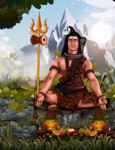 Picsart Mahadev editing Background HD