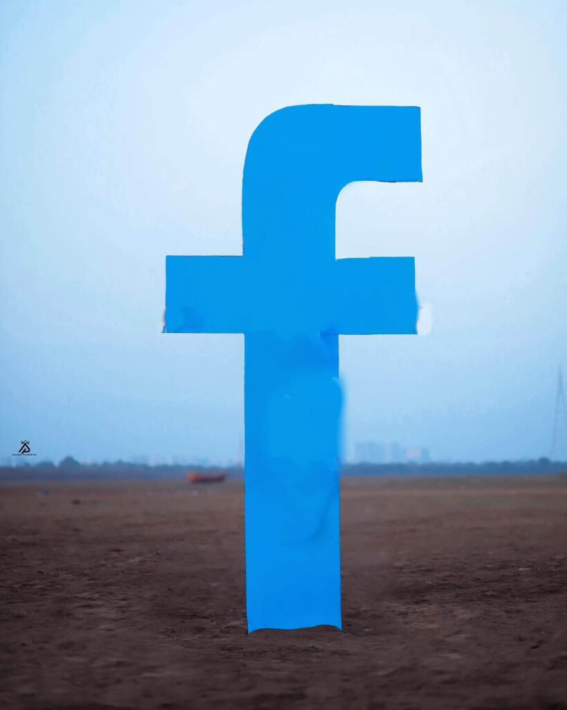 facebook logo editing background