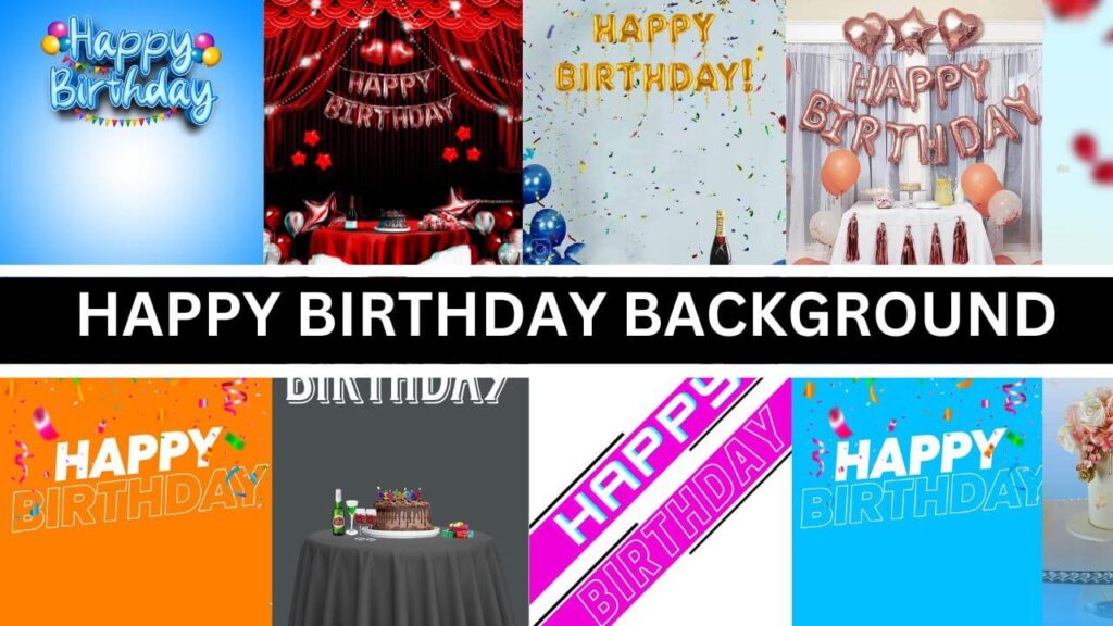 HAPPY BIRTHDAY BACKGROUND