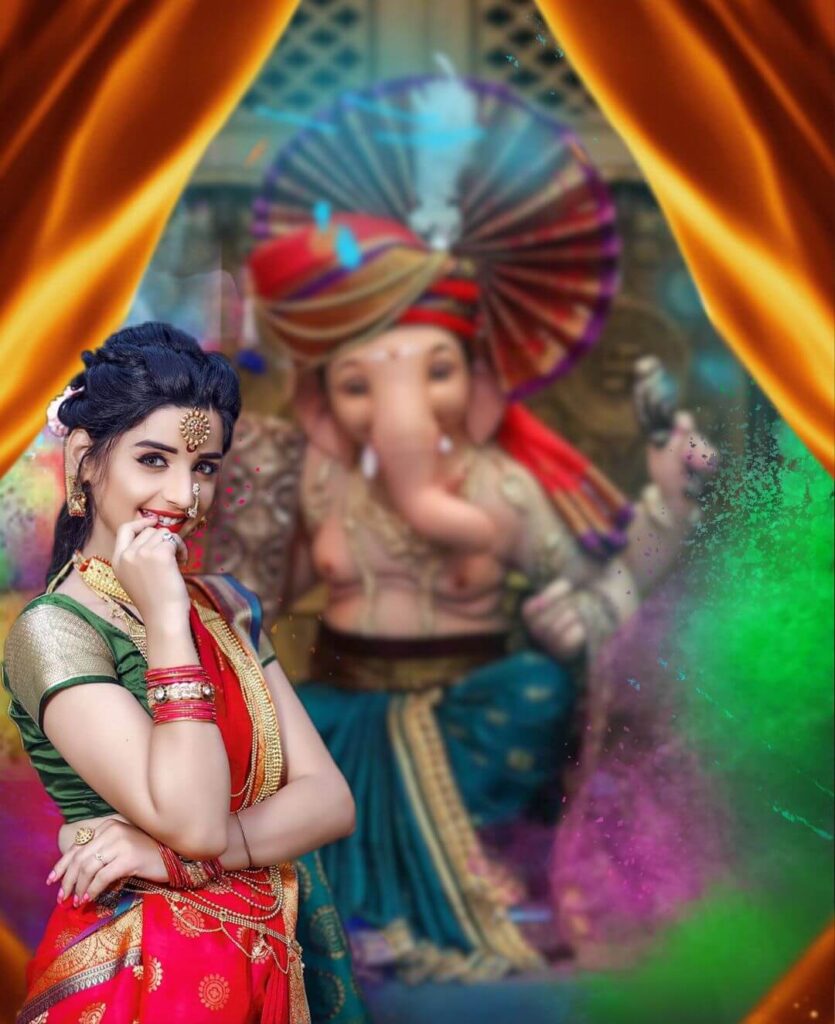 Ganesh Chaturthi CB PicsArt Editing Background