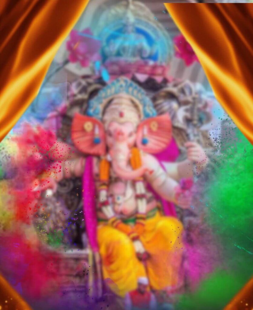 Ganesh Chaturthi CB PicsArt Editing Background Hd