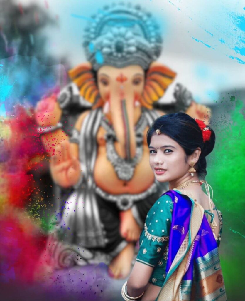 Ganesh Chaturthi Editing Background