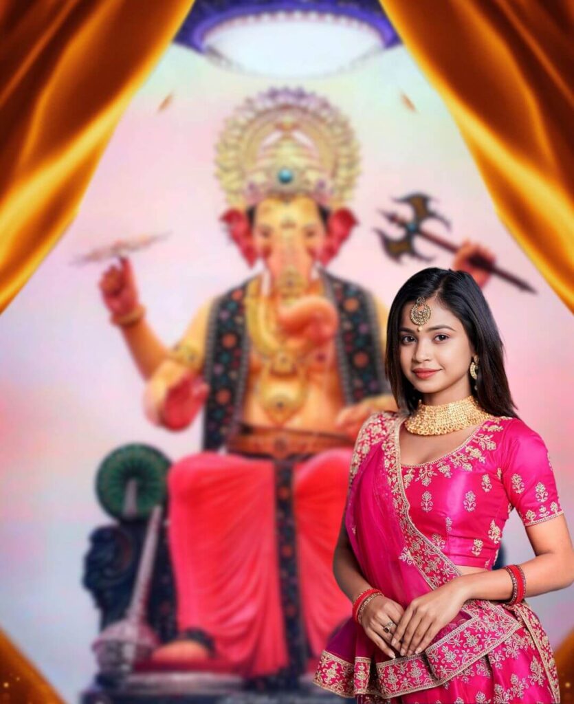 Ganesh Chaturthi Photo Editing Background Download