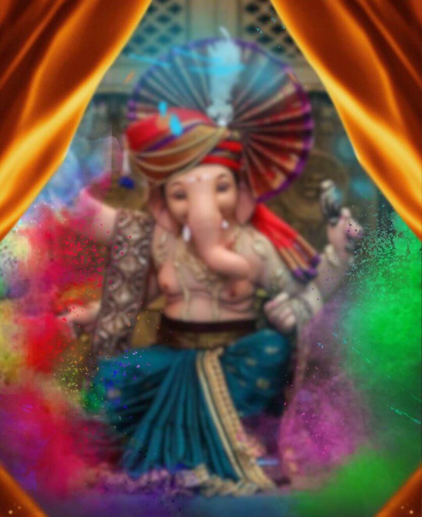 Ganesh Chaturthi Photo Editing Background New