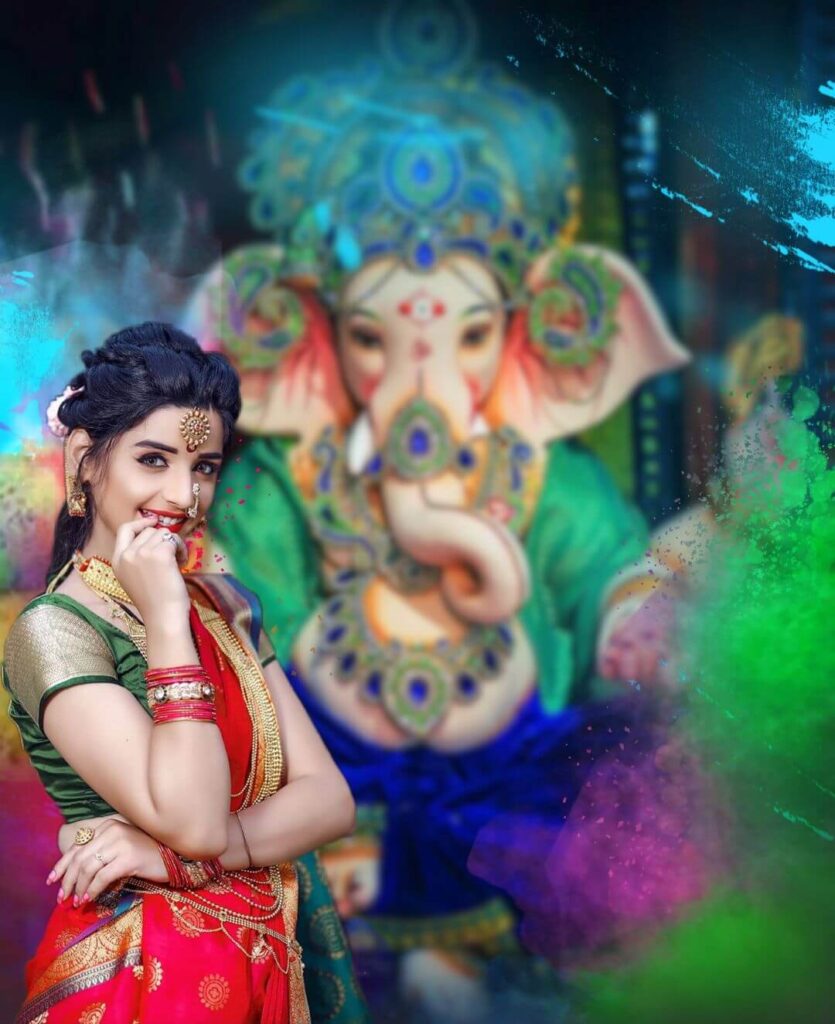 Ganpati Ganesh Editing Background