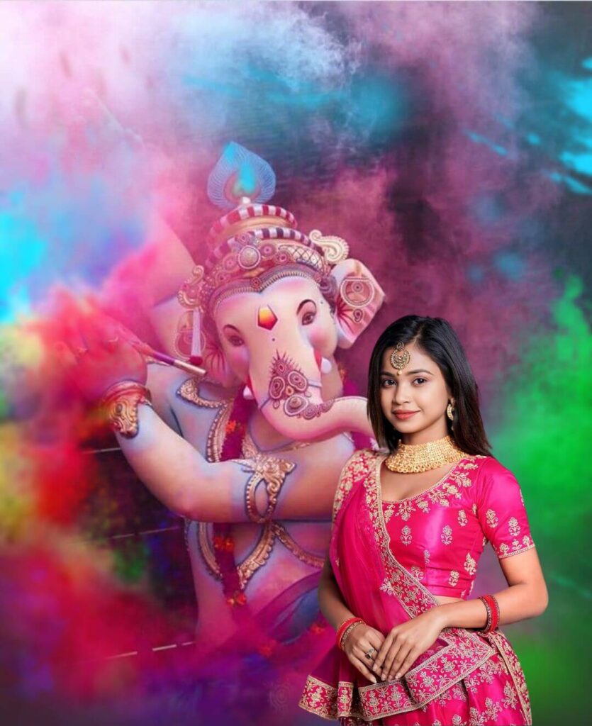 Happy Ganesh Chaturthi CB PicsArt Editing Hd Background