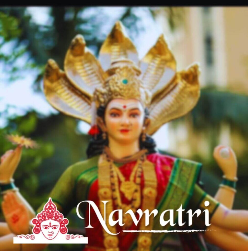 Happy Navratri CB Background 4k