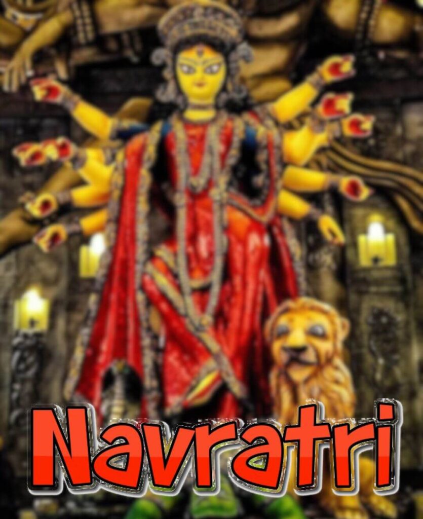 Happy Navratri Editing Background HD picsart