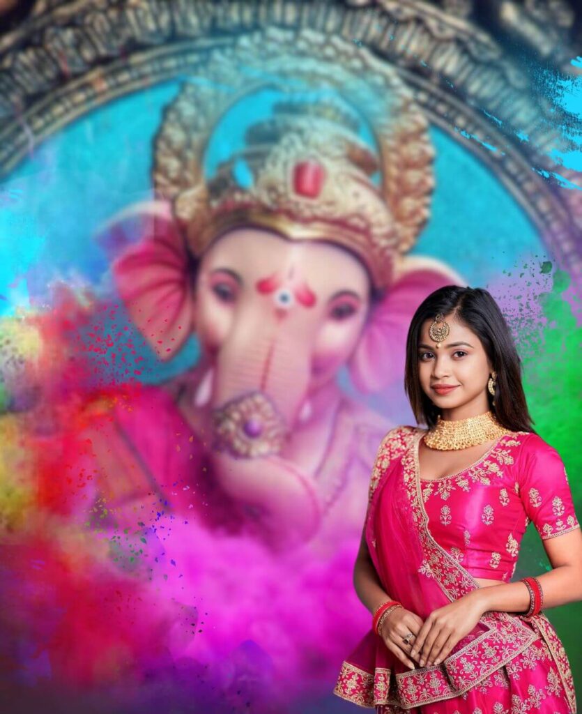 Hd Ganesh Chaturthi CB PicsArt Editing Background