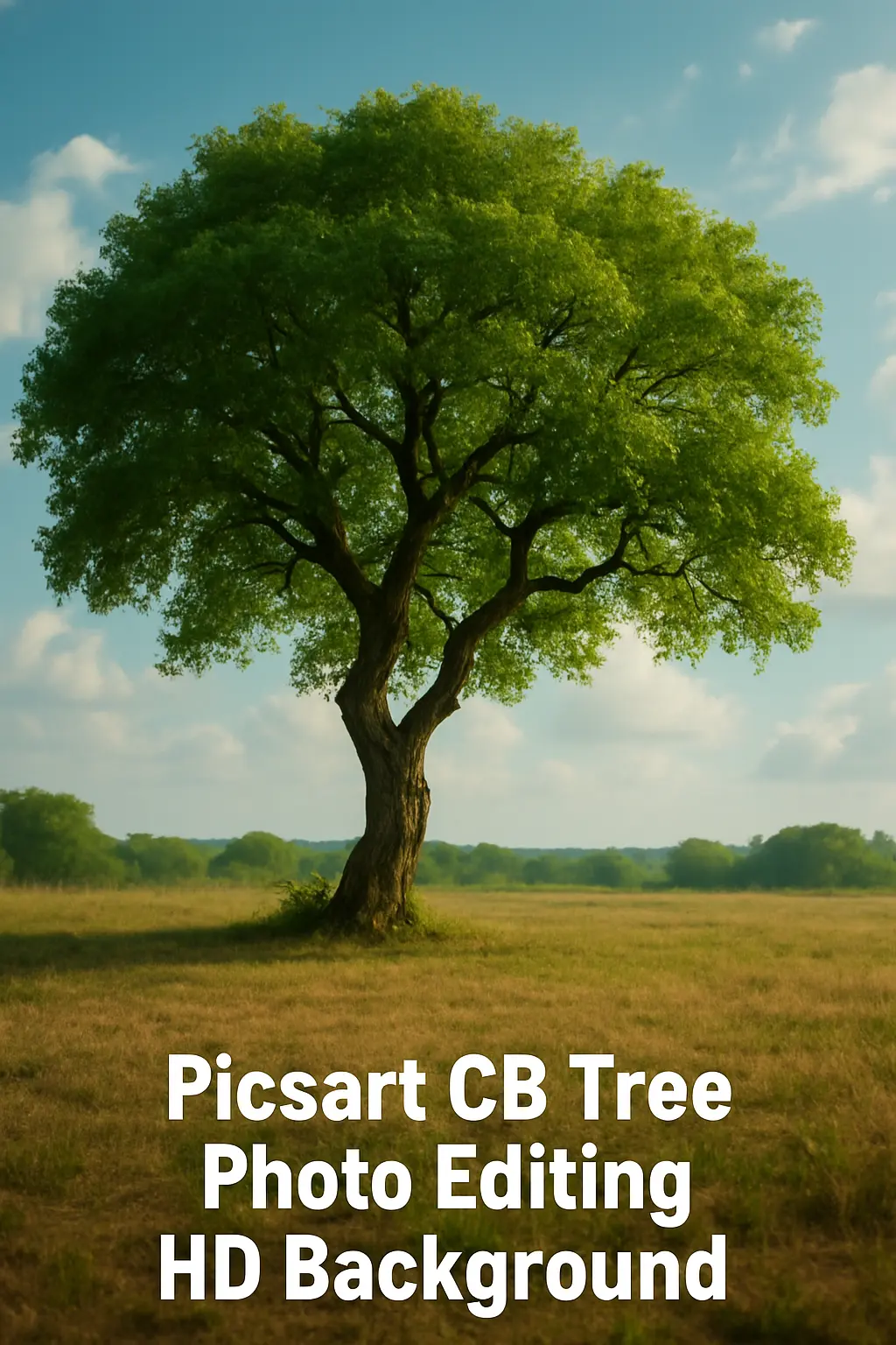 Picsart CB Tree Photo Editing Background
