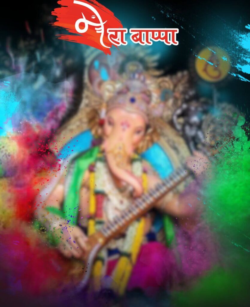 Picsart Ganesh Puja Editing Background HD