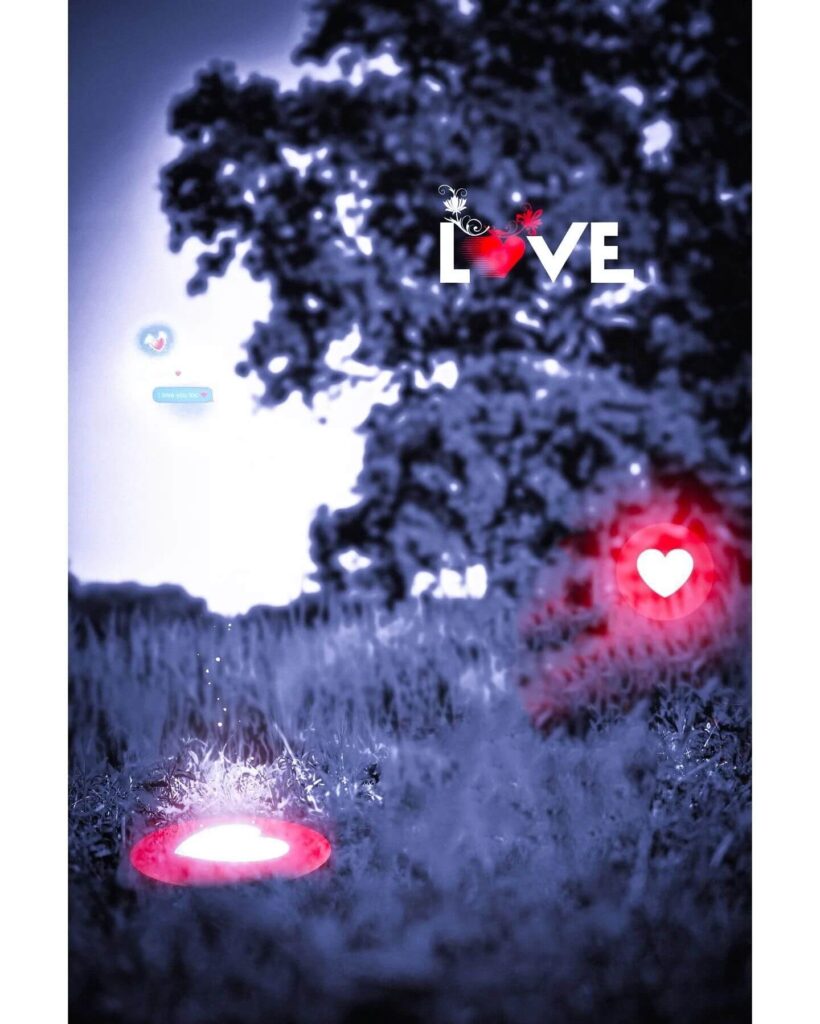 love heart cb background hd