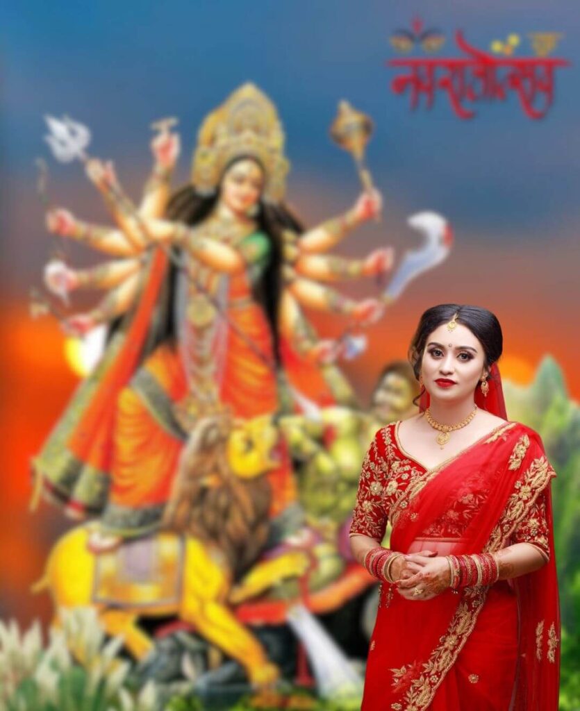 Navratri Utsav Editing CB Background