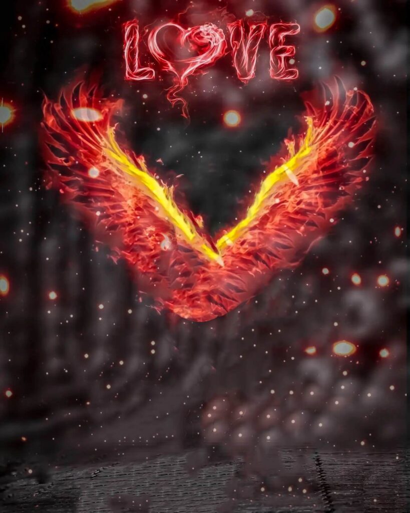 fire love cb background hd