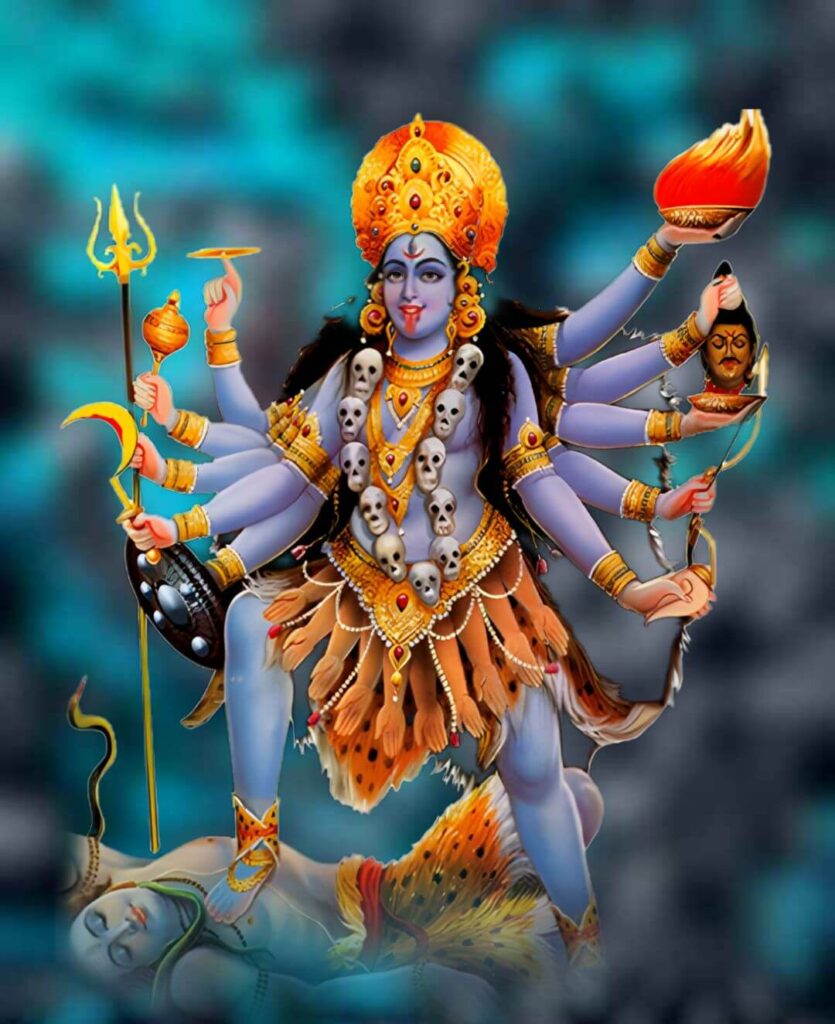 kali maa editing background