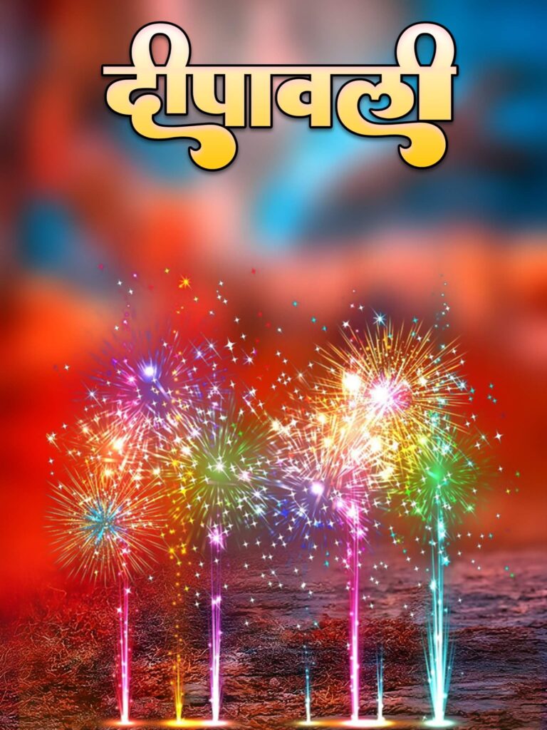 Happy Diwali HD Backgorund For Firework Wallpaper