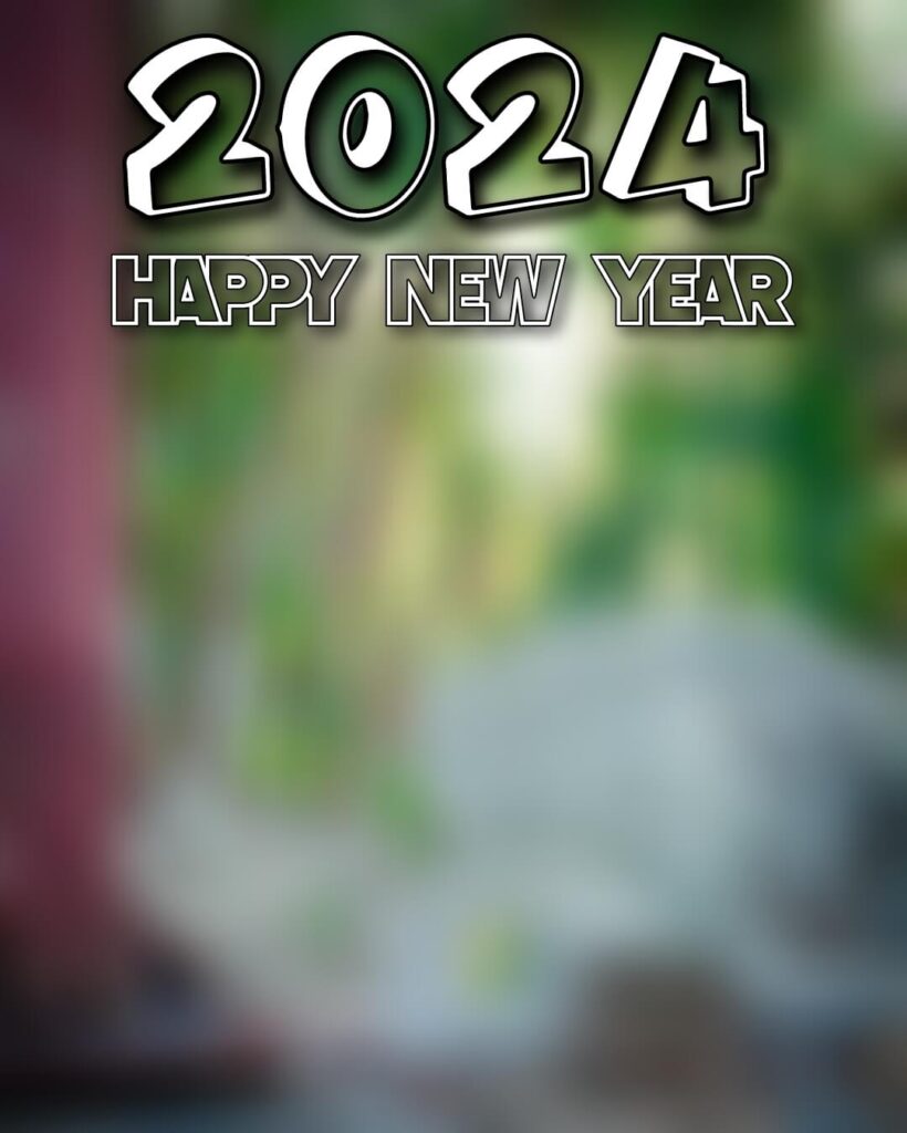 2024 Editing happy new year Background