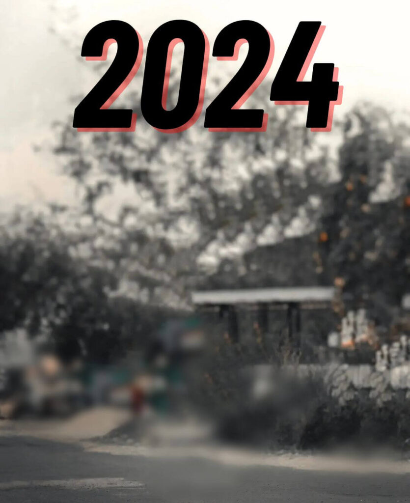 2024 HD New Year HD Photo Editing Free Background