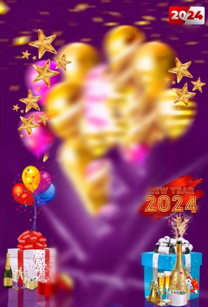 2024 Happy New Year Background HD Download Free