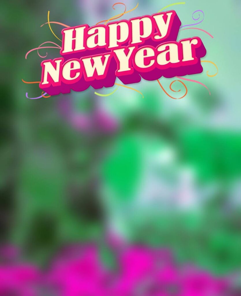 2024 Happy New Year Background HD For Snapseed Editing