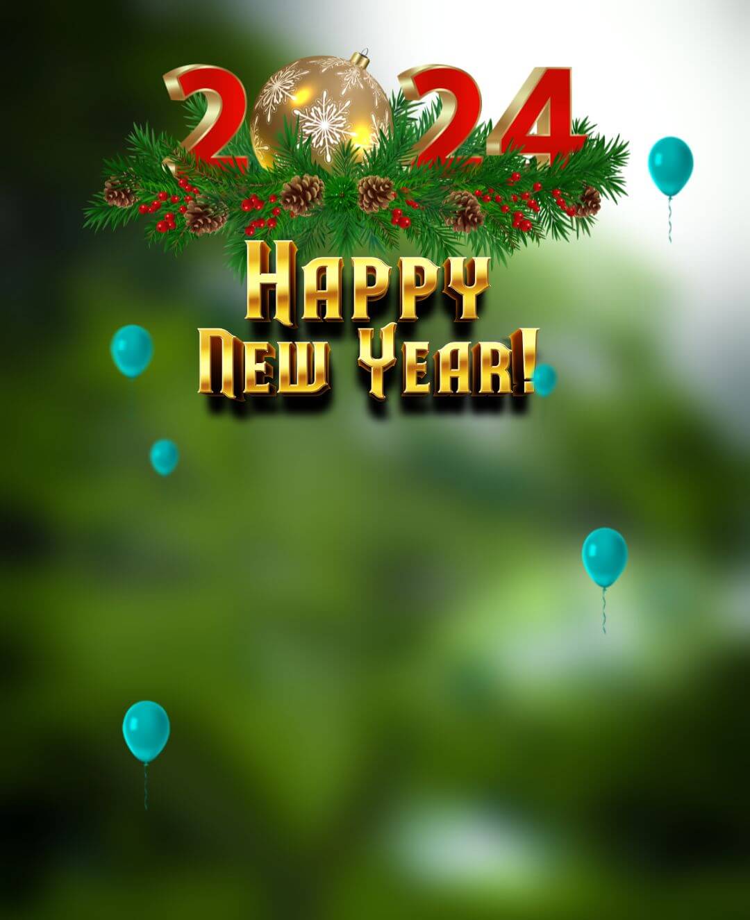 2024 Happy New Year HD Background Images