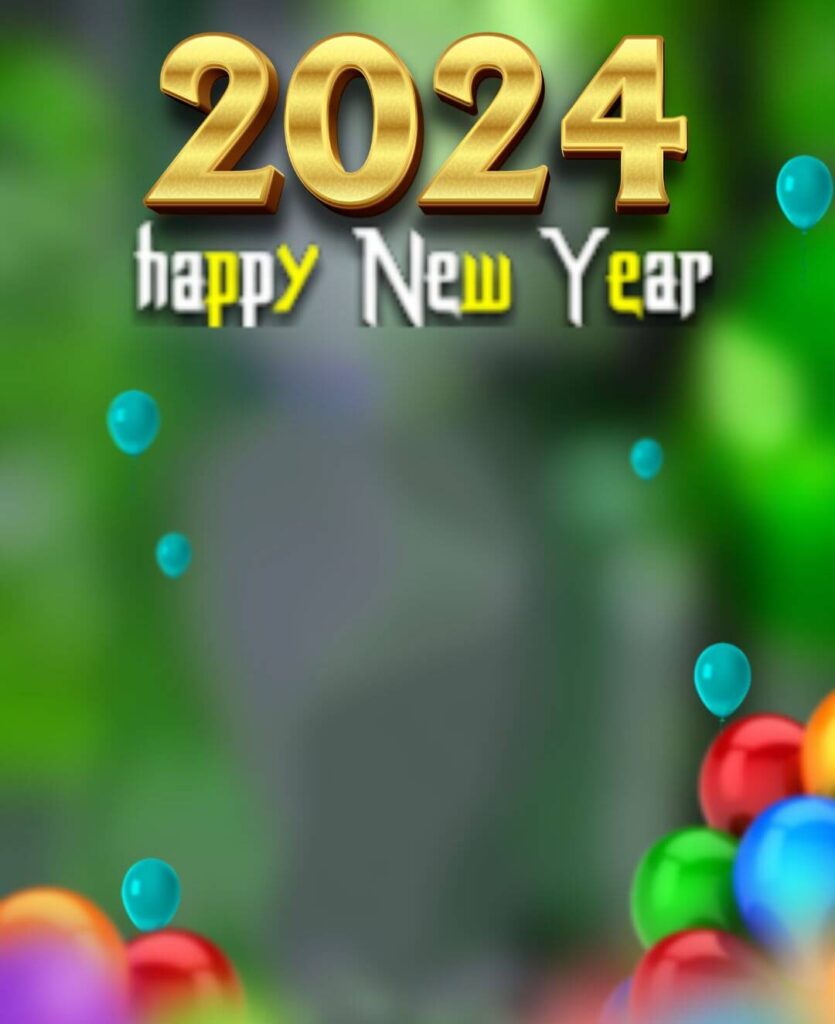 2024 New Year Background For CB Photo Editing