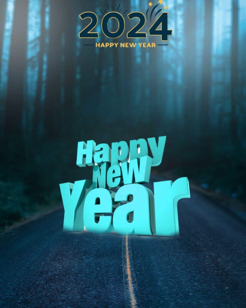 Download 2024 Happy New Year CB Photo Editing Background