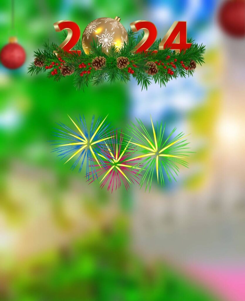 Download Happy New Year 2024 Photo Editing Background