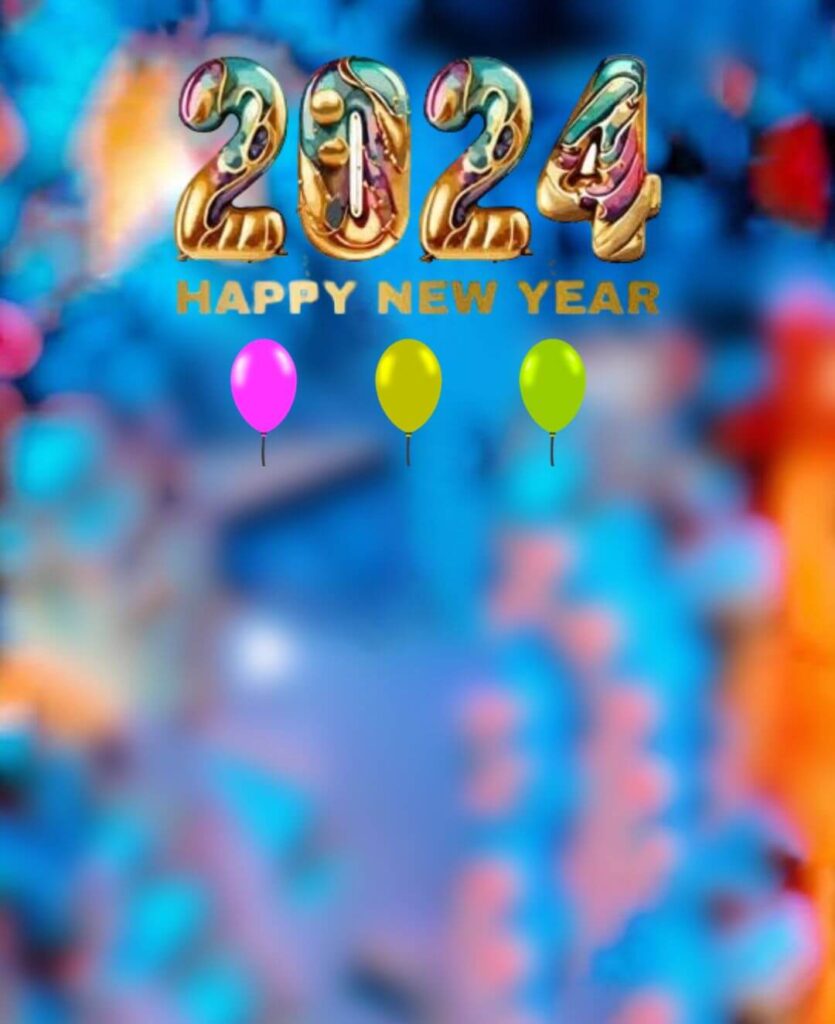 Free Happy New Year Background 2024