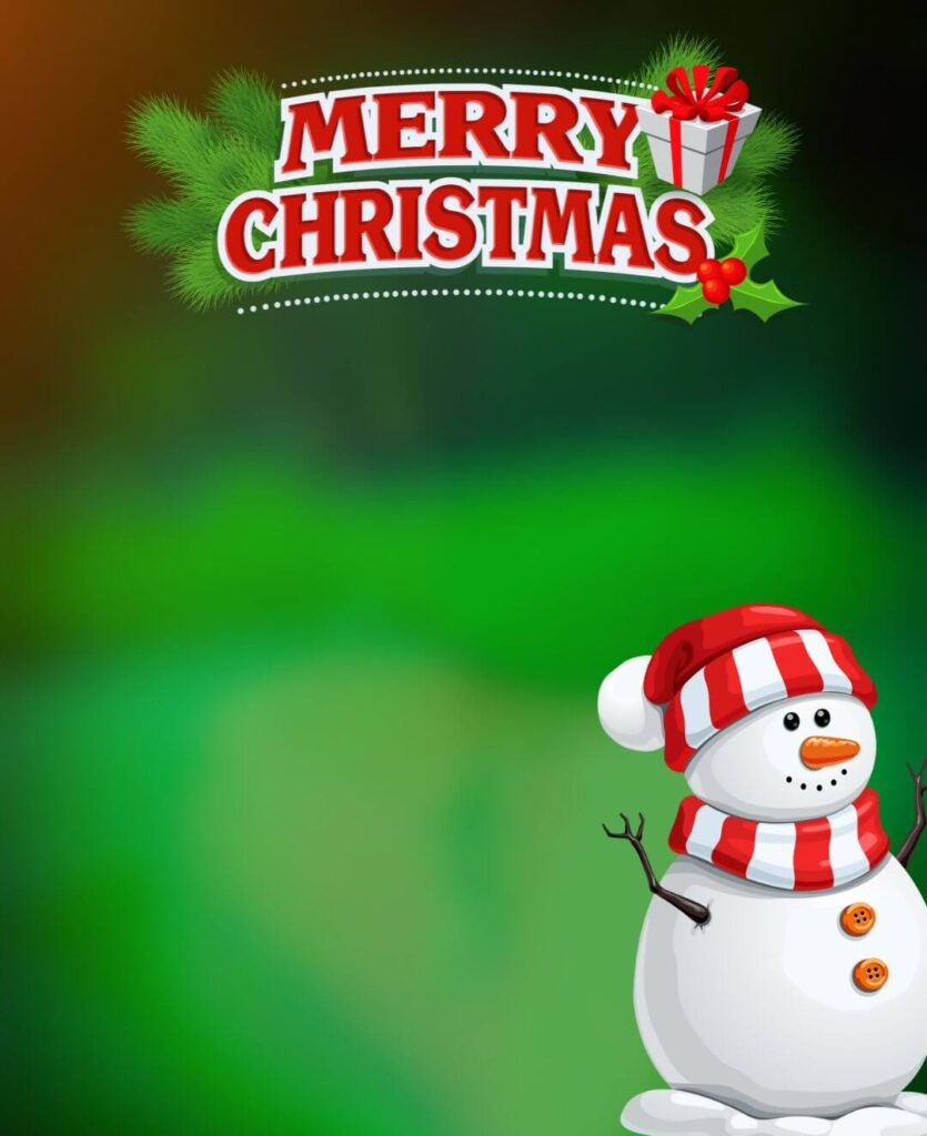 Happy Christmas Day CB Editing Background Hd