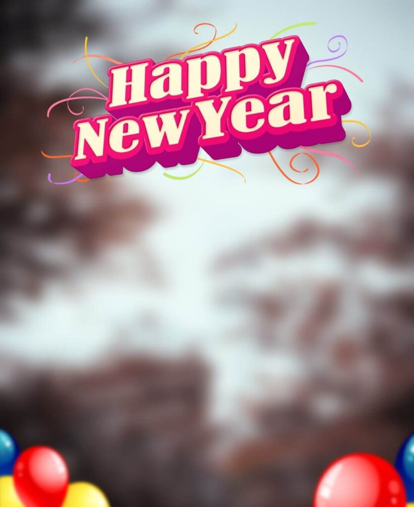 Happy New Year 2024 Background For Editing