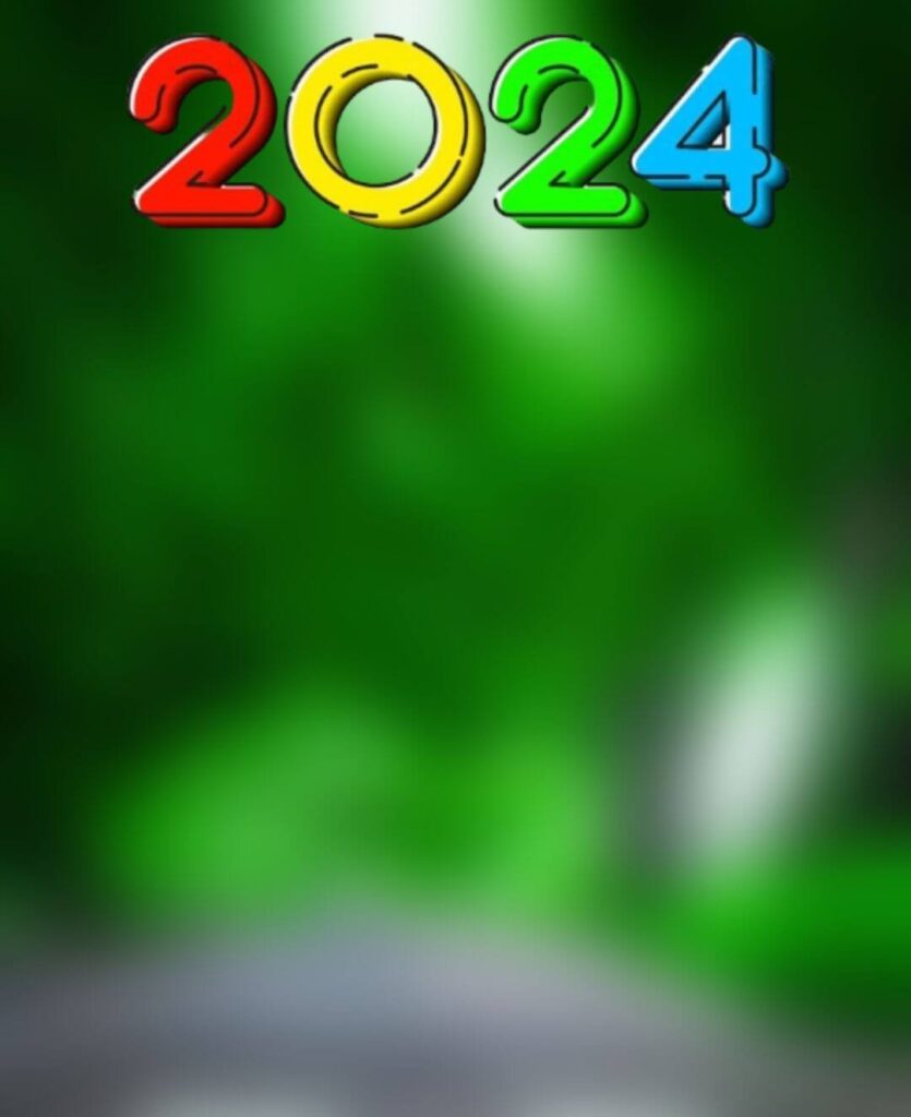 Happy New Year 2024 Blur CB Editing Backgrounds