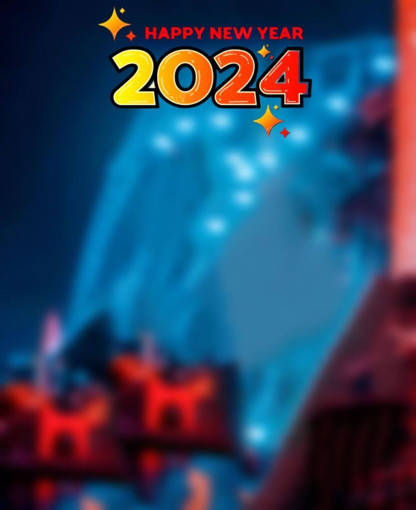 Happy New Year 2024 CB Background Photoshop