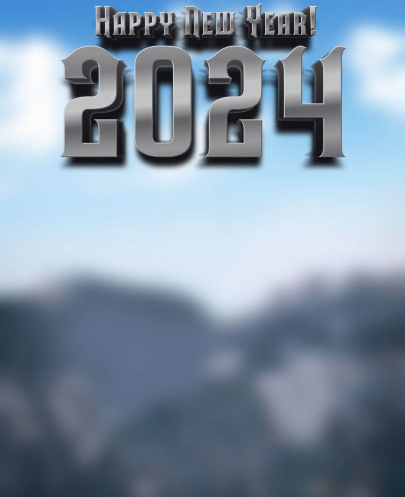 Happy New Year 2024 CB Editing Background Full cb