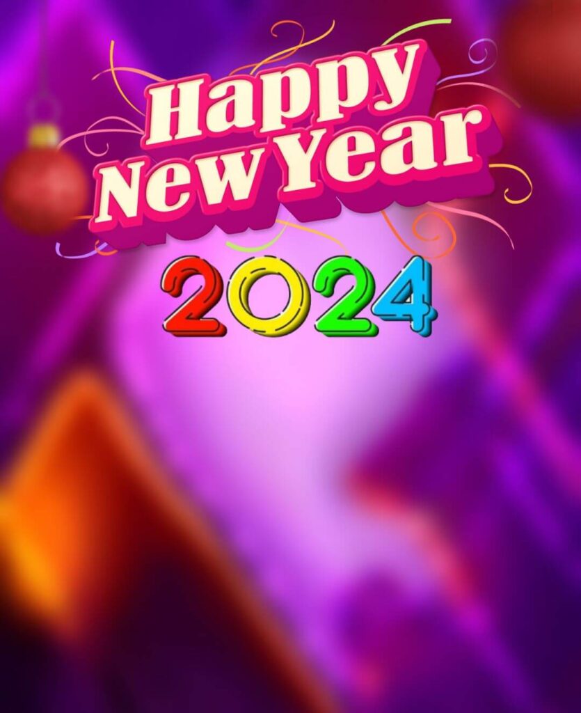 Happy New Year 2024 CB Photo Background Full HD