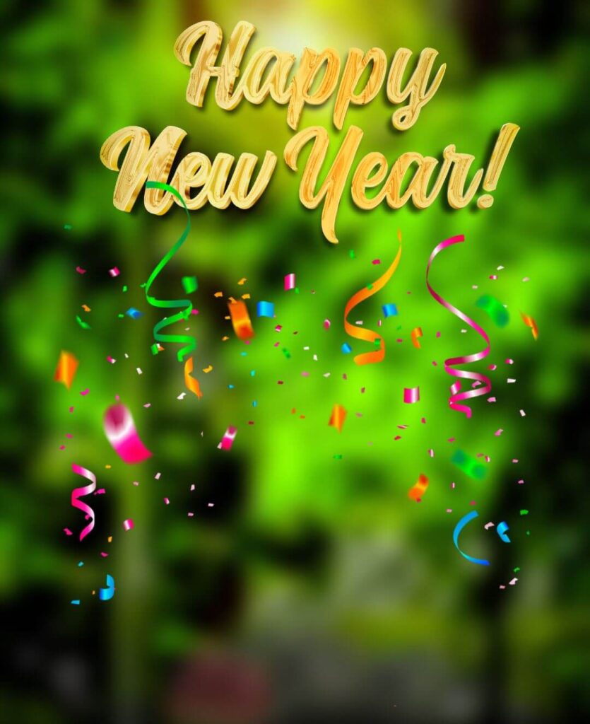 Happy New Year 2024 Photo Background editing 4k