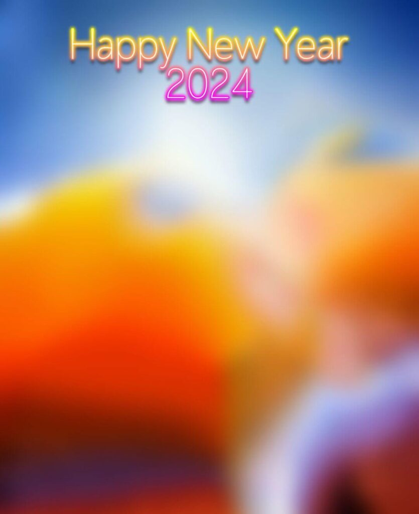 Happy New Year 2024 Photo Editing CB Background HD