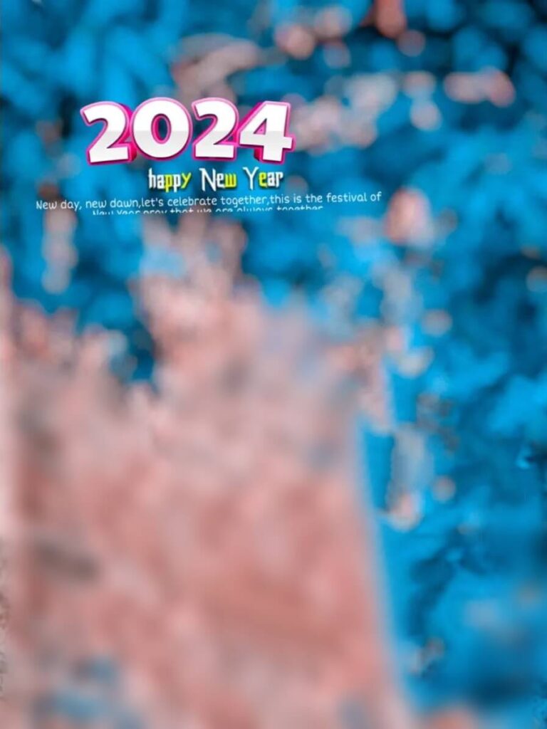 Happy New Year 2024 Photo Editing pic