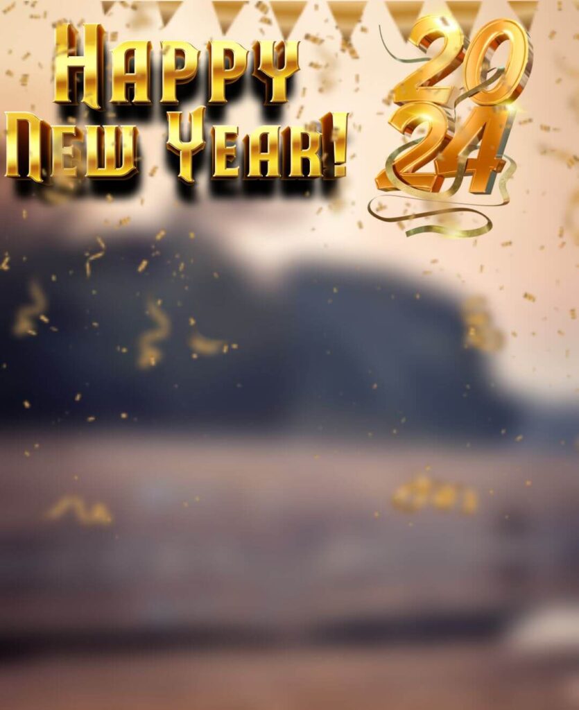 Happy New Year Background 2024 Hd For Editing