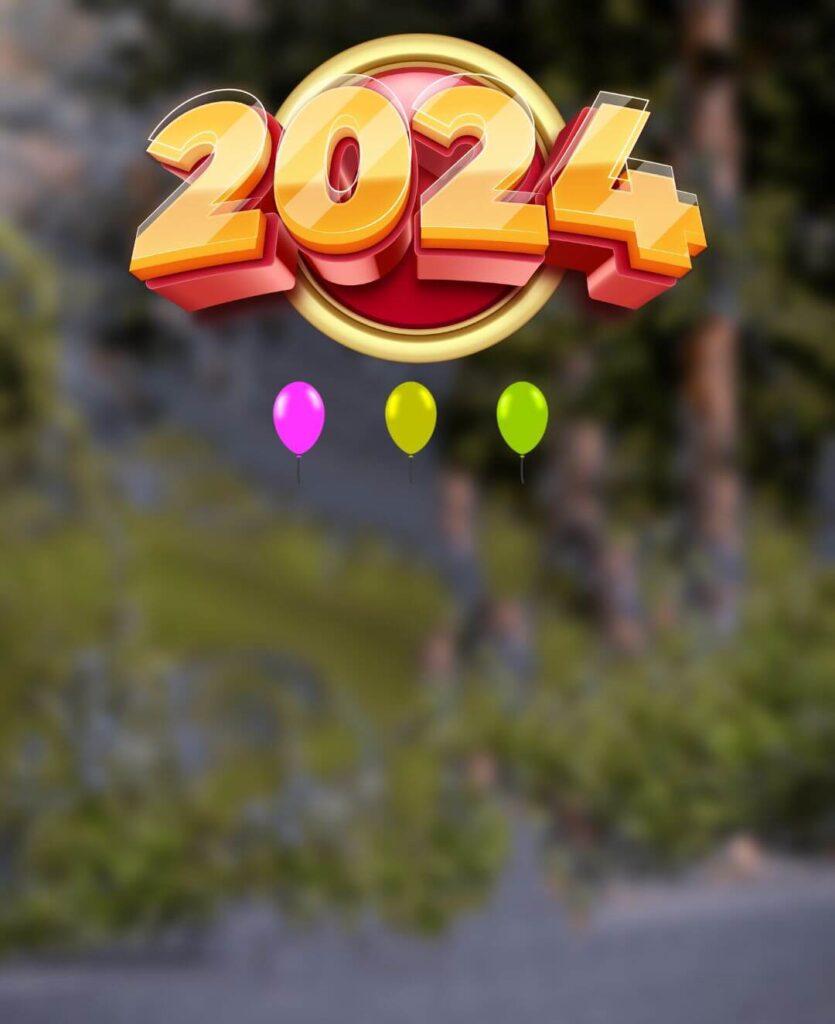 Happy New year 2024 Cb Wallpaper Editing Background