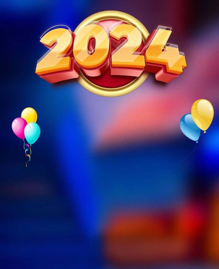 Happy new Year Cb Editing Background 2024 Download