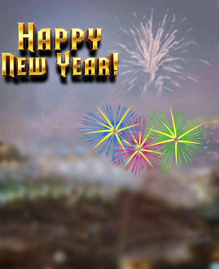 Latest Happy New Year CB Background Editing