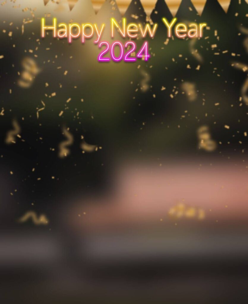 Latest Happy New Year Photoshop CB Background