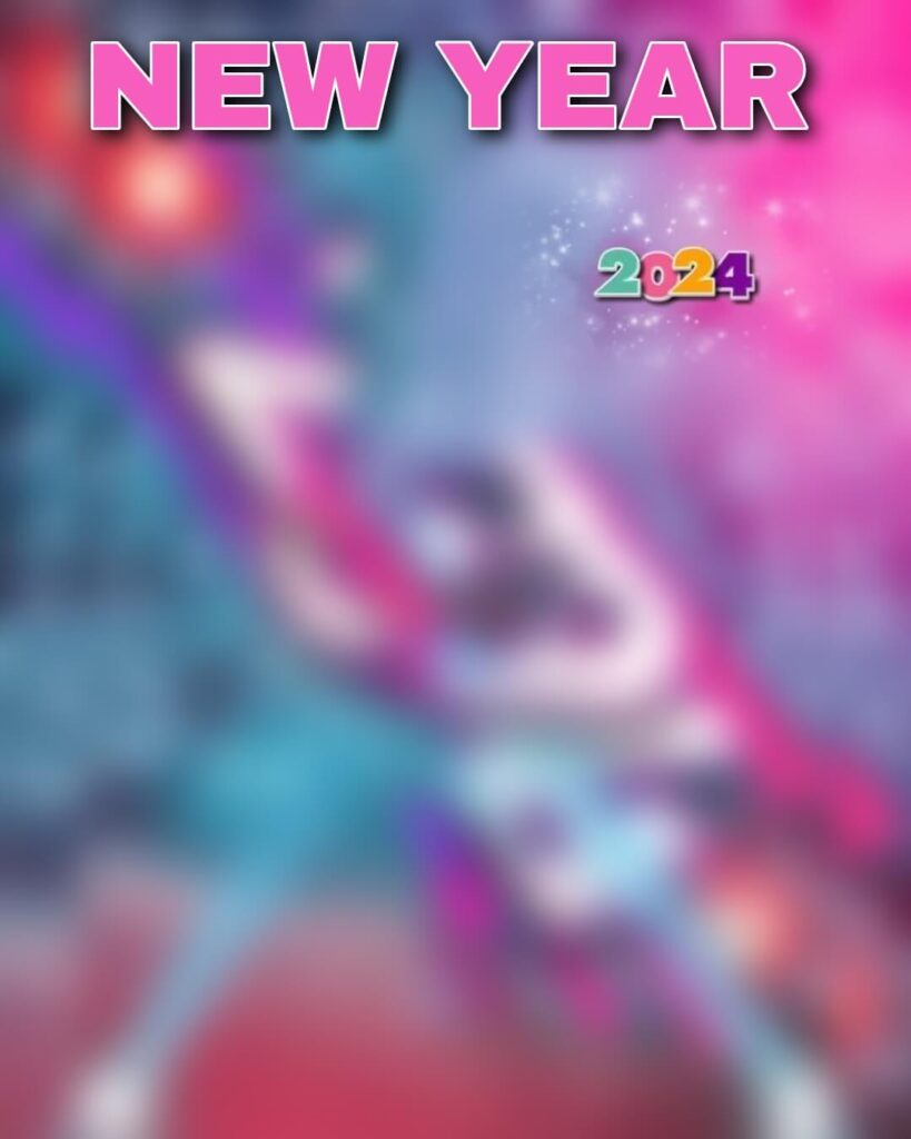 New Year 2024 CB Blur Background HD new