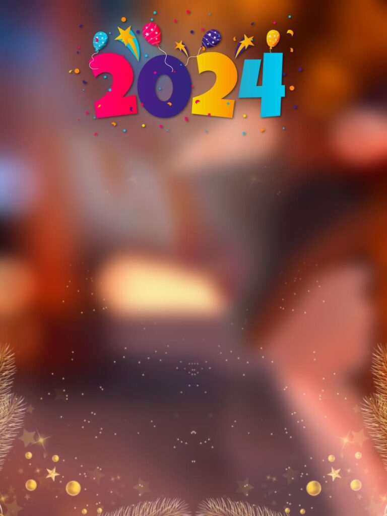 PicsArt Happy New Year 2024 CB Editing Background