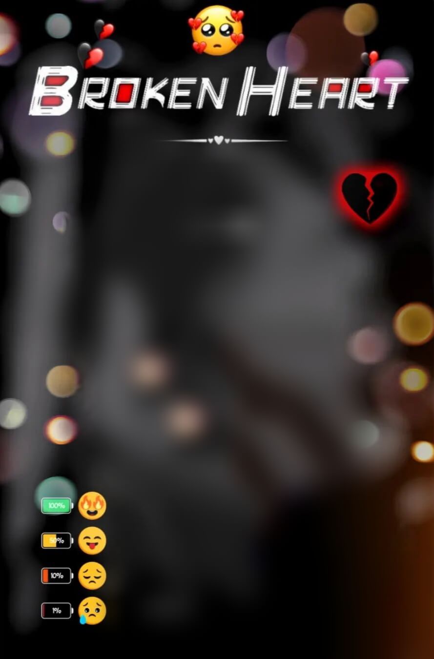 broken heart full hd cb background